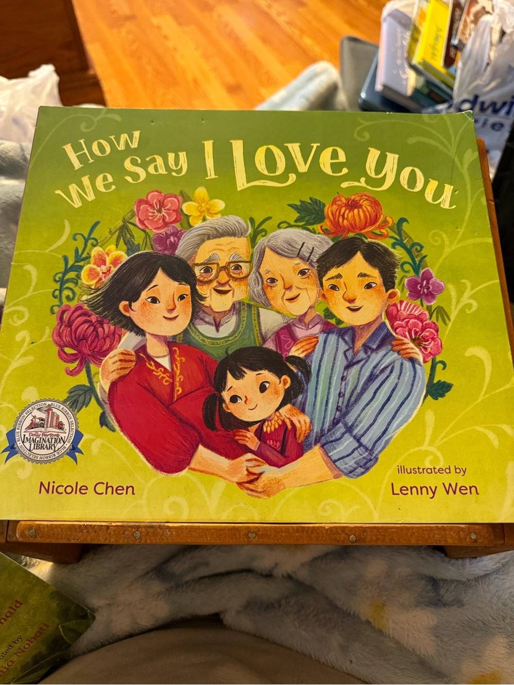 How We Say I Love You Children's Book by Nicole Chen